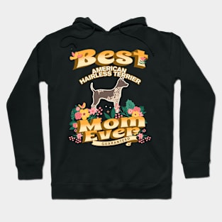 Best American Hairless Terrier Mom - Dog Mom, Dog Owner Gifts Hoodie